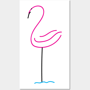 flamingo Posters and Art